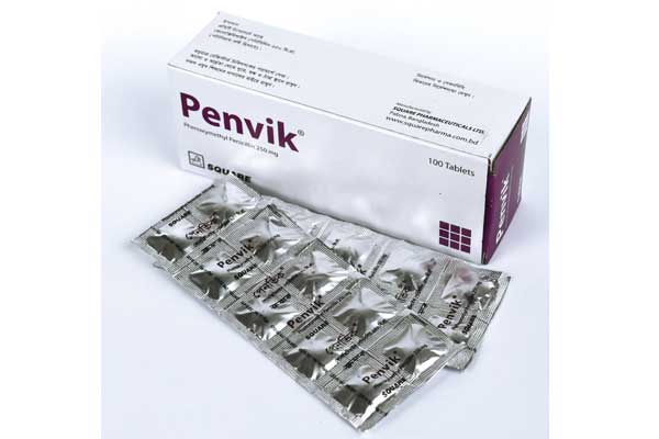 Penvik 250 mg Tablet-10's Strip