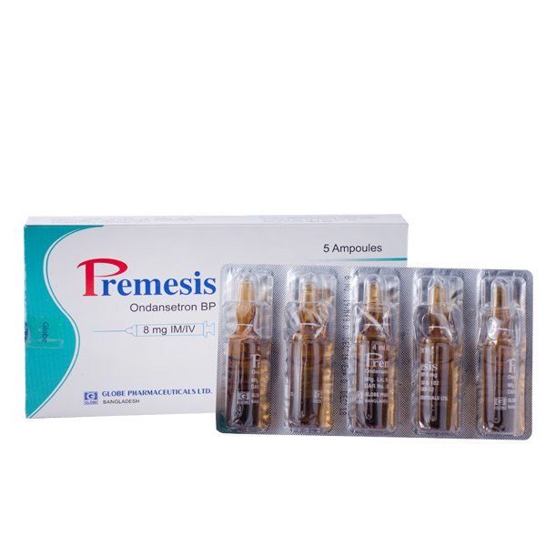 Premesis 8 mg/4 ml IM/IV Injection-5's Pack