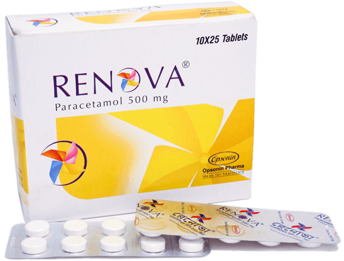 Renova 500 mg Tablet-10's Strip