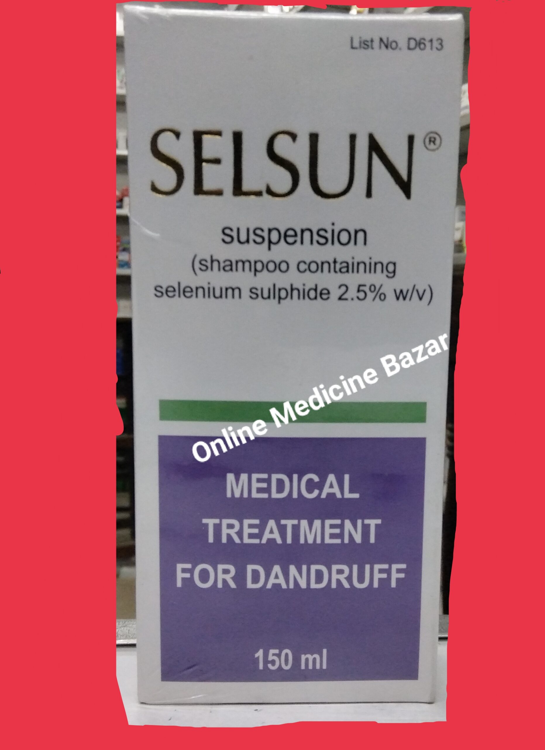 SELSUN Shampoo-150 ml