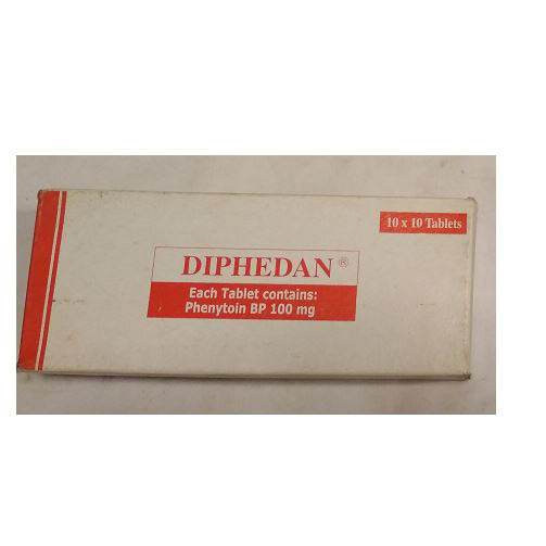 Diphedan 100 mg Tablet-10's Strip