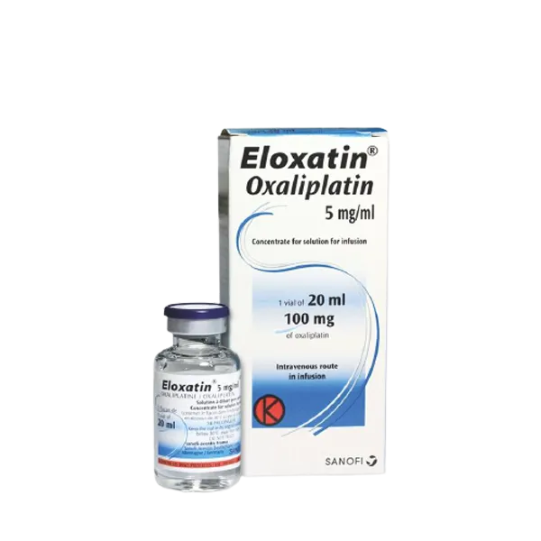 Eloxatin 5 mg/10 ml IV Infusion-100 mg vial