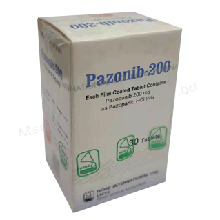 Pazonib 200 mg Tablet