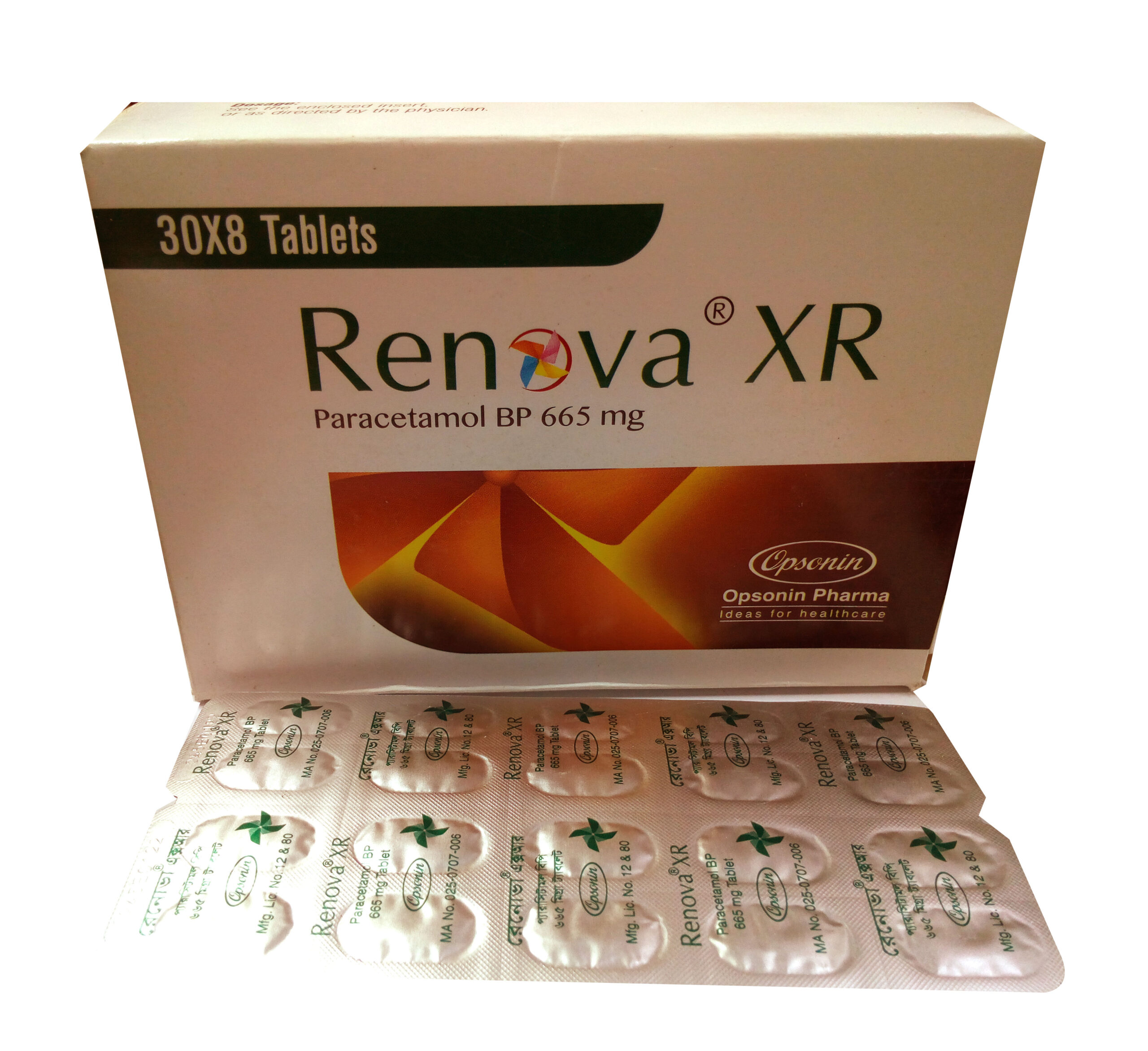 Renova XR 665 mg Tablet-10's Strip