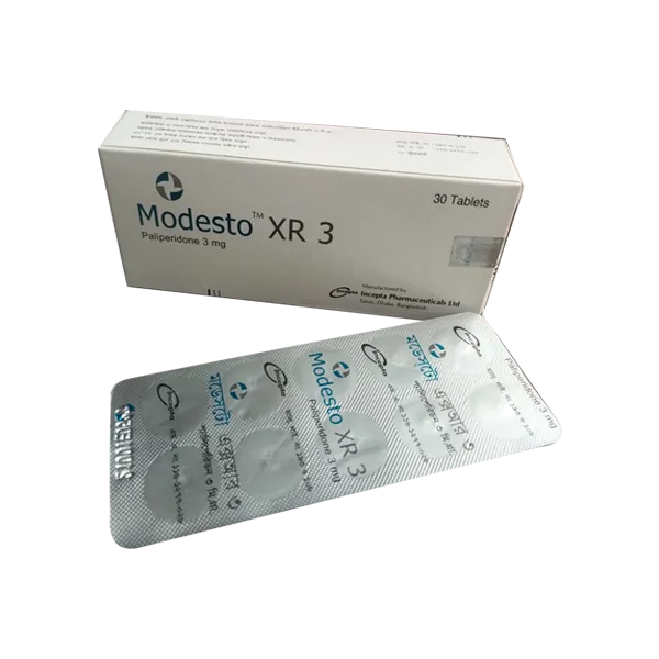 Modesto XR 3 mg Tablet-10's Strip