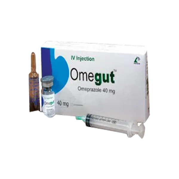 Omegut 40 mg/vial IV Injection