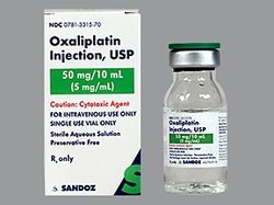 Oxaliplatin SANDOZ 5 mg/ml IV Injection-50 mg vial