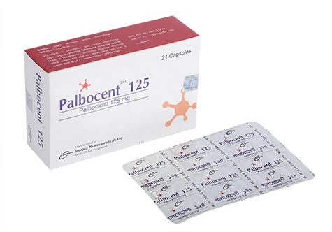 Palbocent 125 mg Capsule-21's Pack