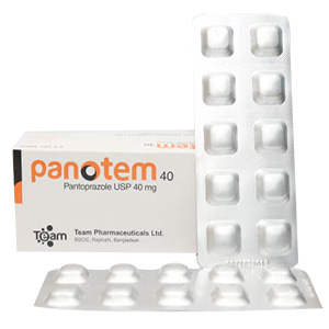 Panotem 40 mg Tablet-50's Pack