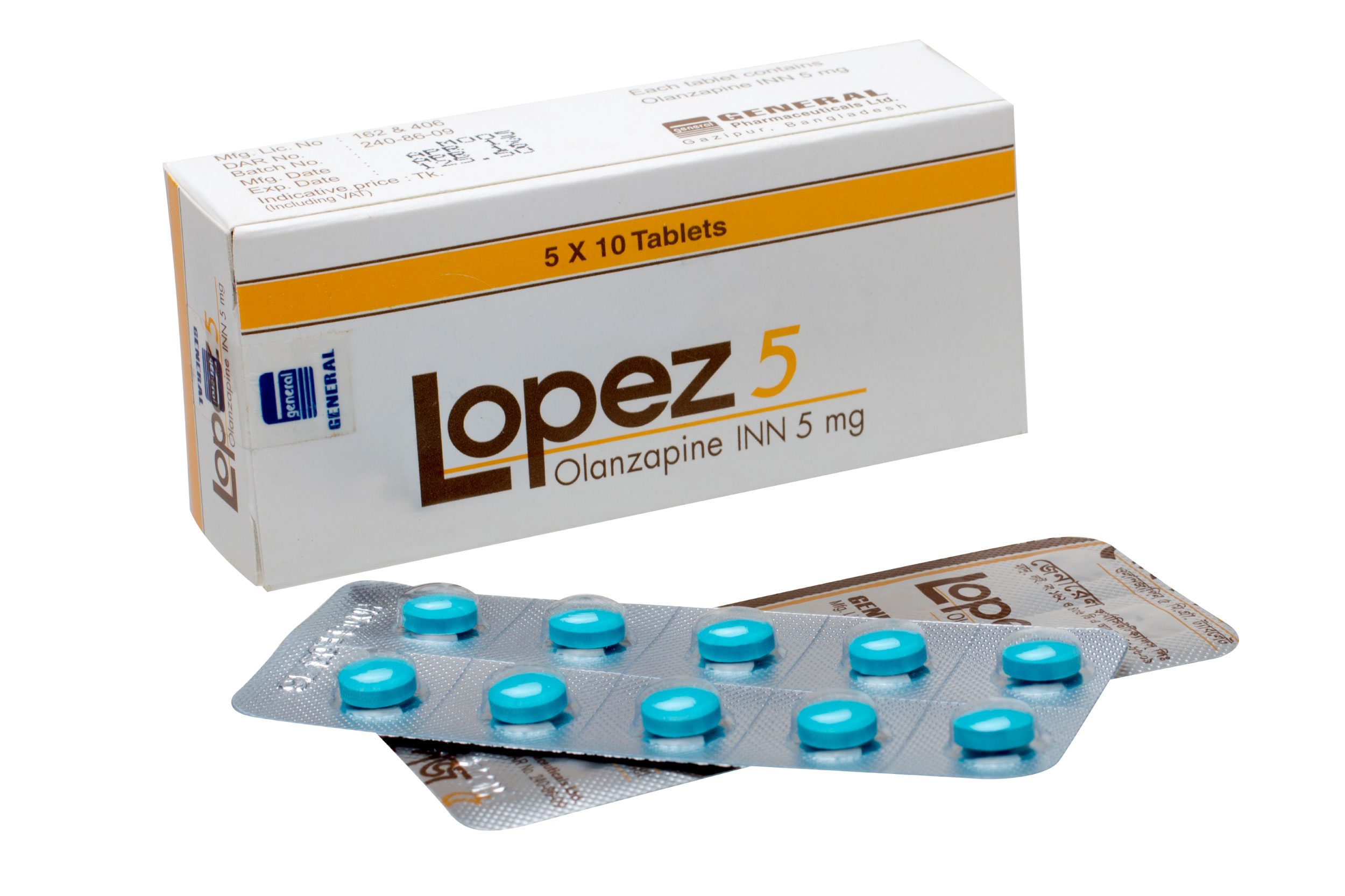 Lopez 5 mg Tablet-10's Strip