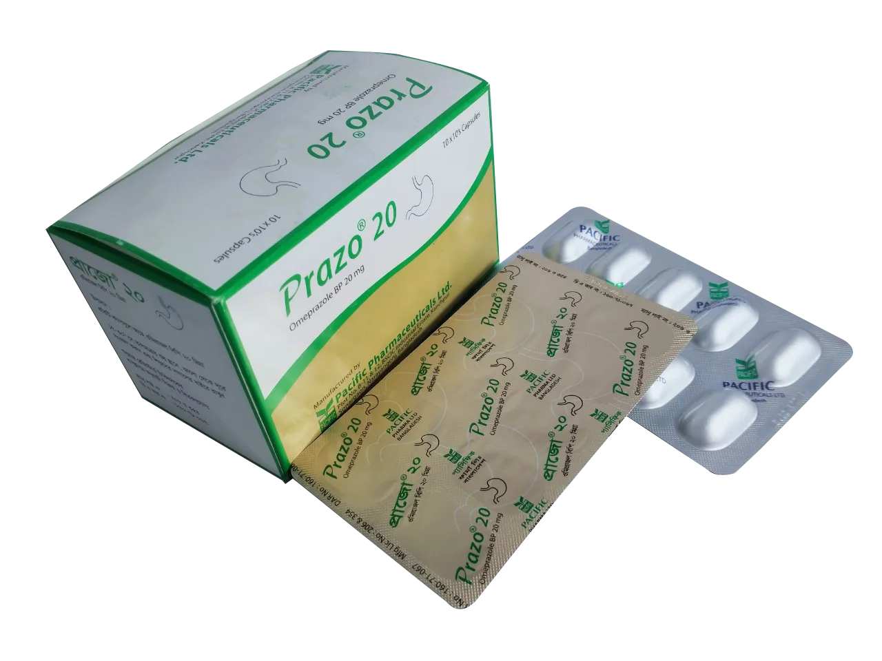 Prazo 20 mg Capsule-10's Strip