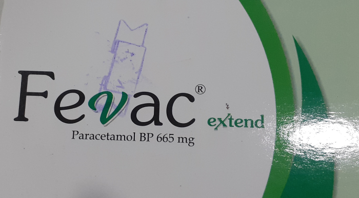 Fevac Extend 665 mg Tablet-120's Pack