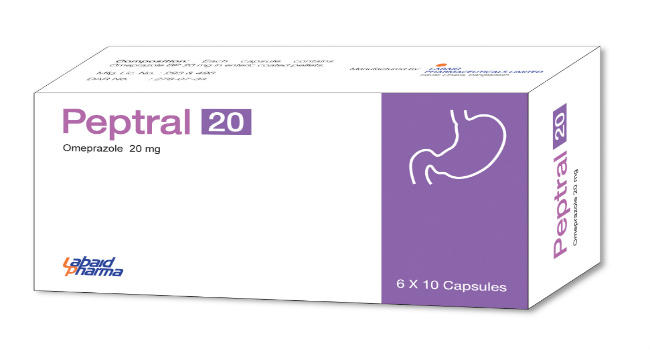 Peptral 20 mg Capsule-10's Strip