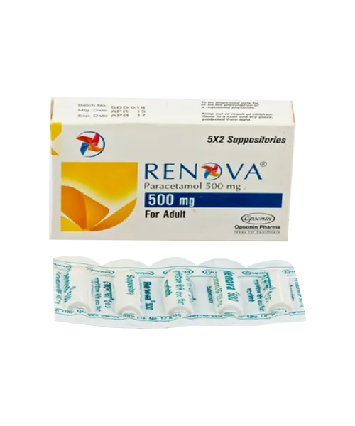 Renova 500 mg Suppository-10's Pack