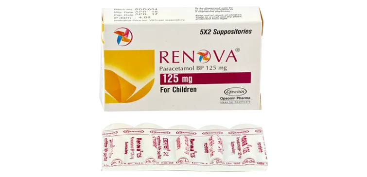 Renova 125 mg Suppository-10's Pack