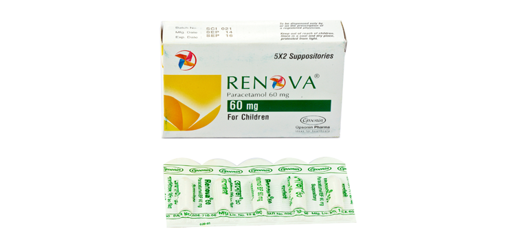 Renova 60 mg Suppository-10's Pack