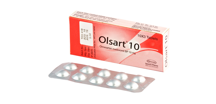 Olsart 10 mg Tablet-10's Strip