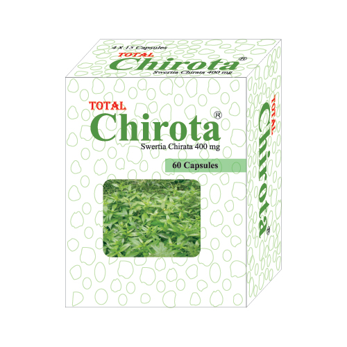 Total Chirota 400 mg Capsule-60's Pack