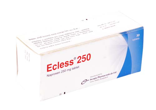 Ecless 250 mg Tablet-10's Strip