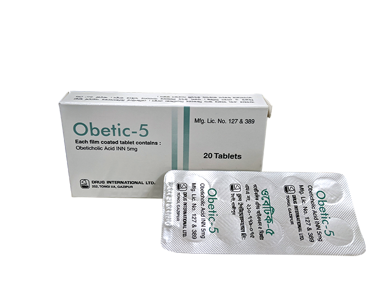 Obetic 5 mg Tablet-20's Pack