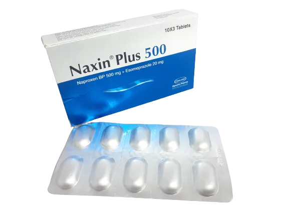 Naxin Plus 500 mg Tablet-10's Strip