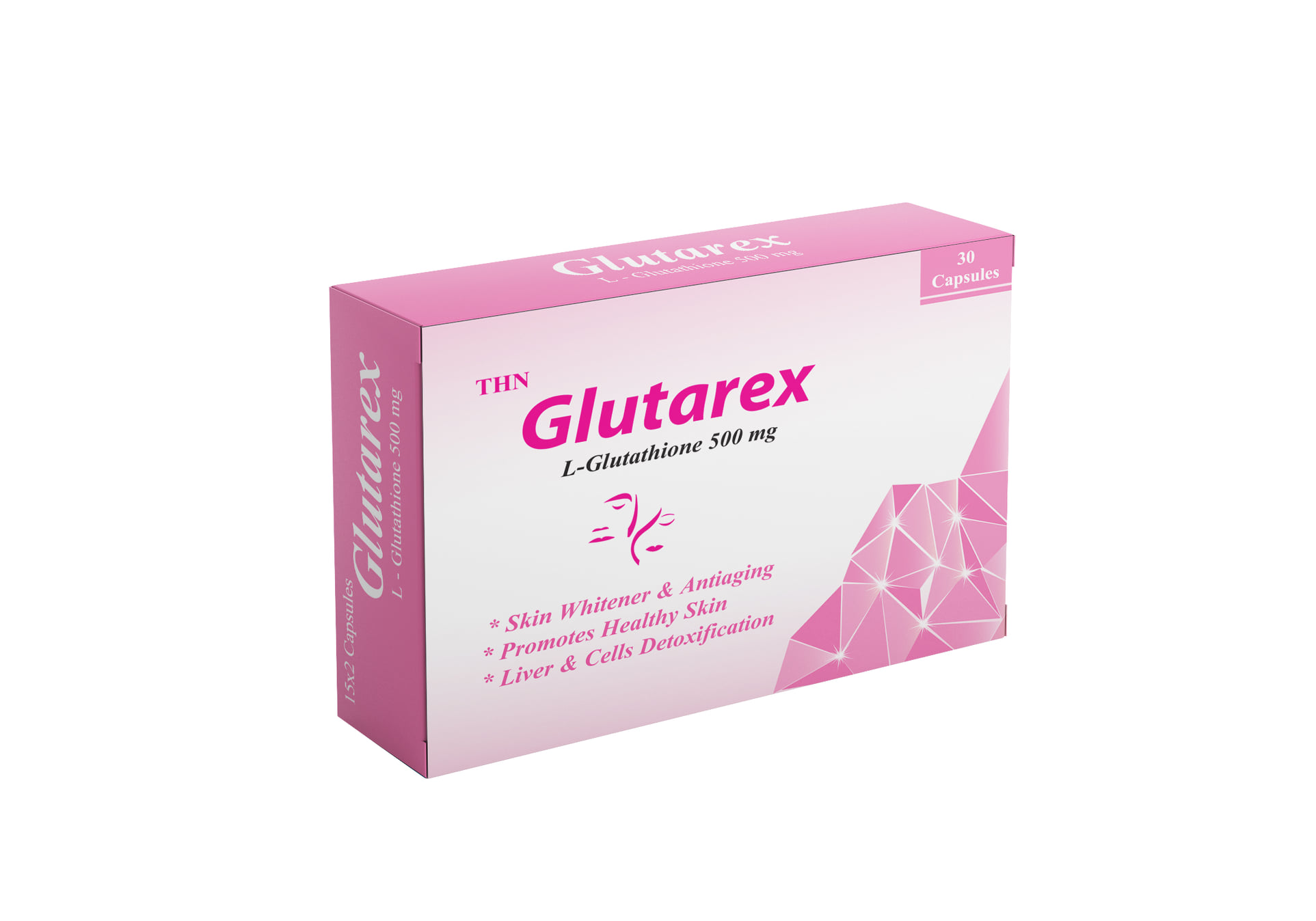 Glutarex 500 mg Capsule-30's Pack