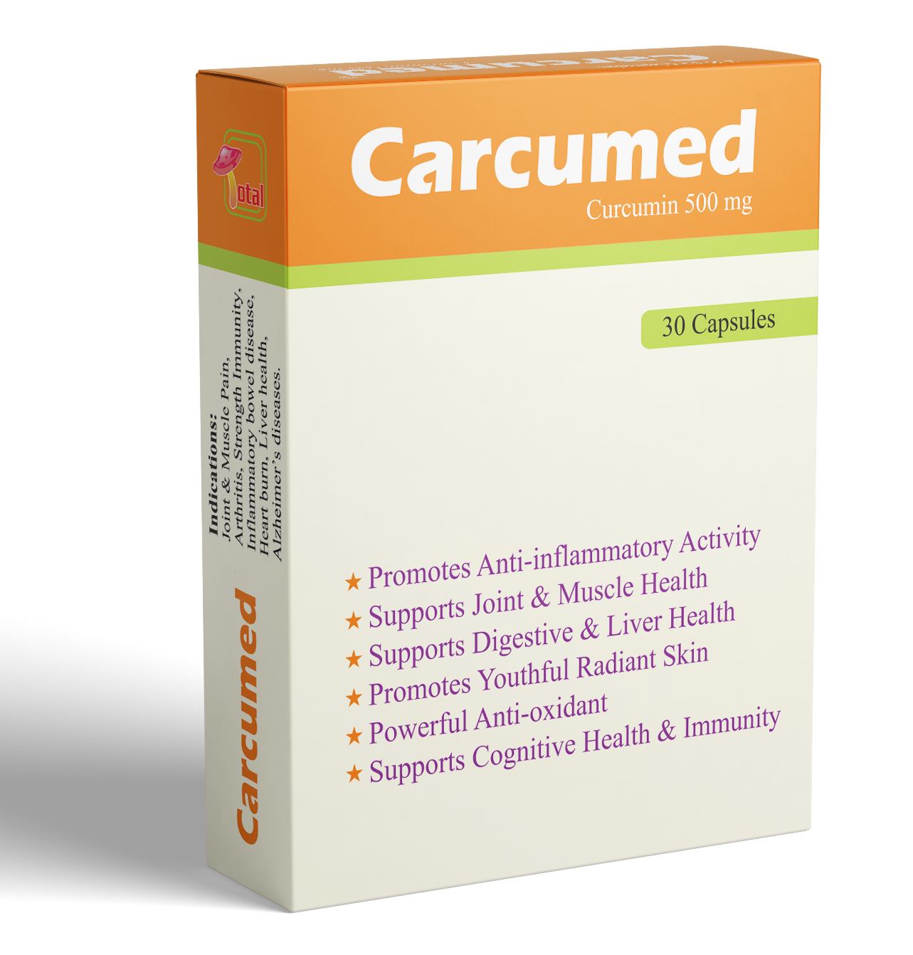 Carcumed Capsule-30's Pack