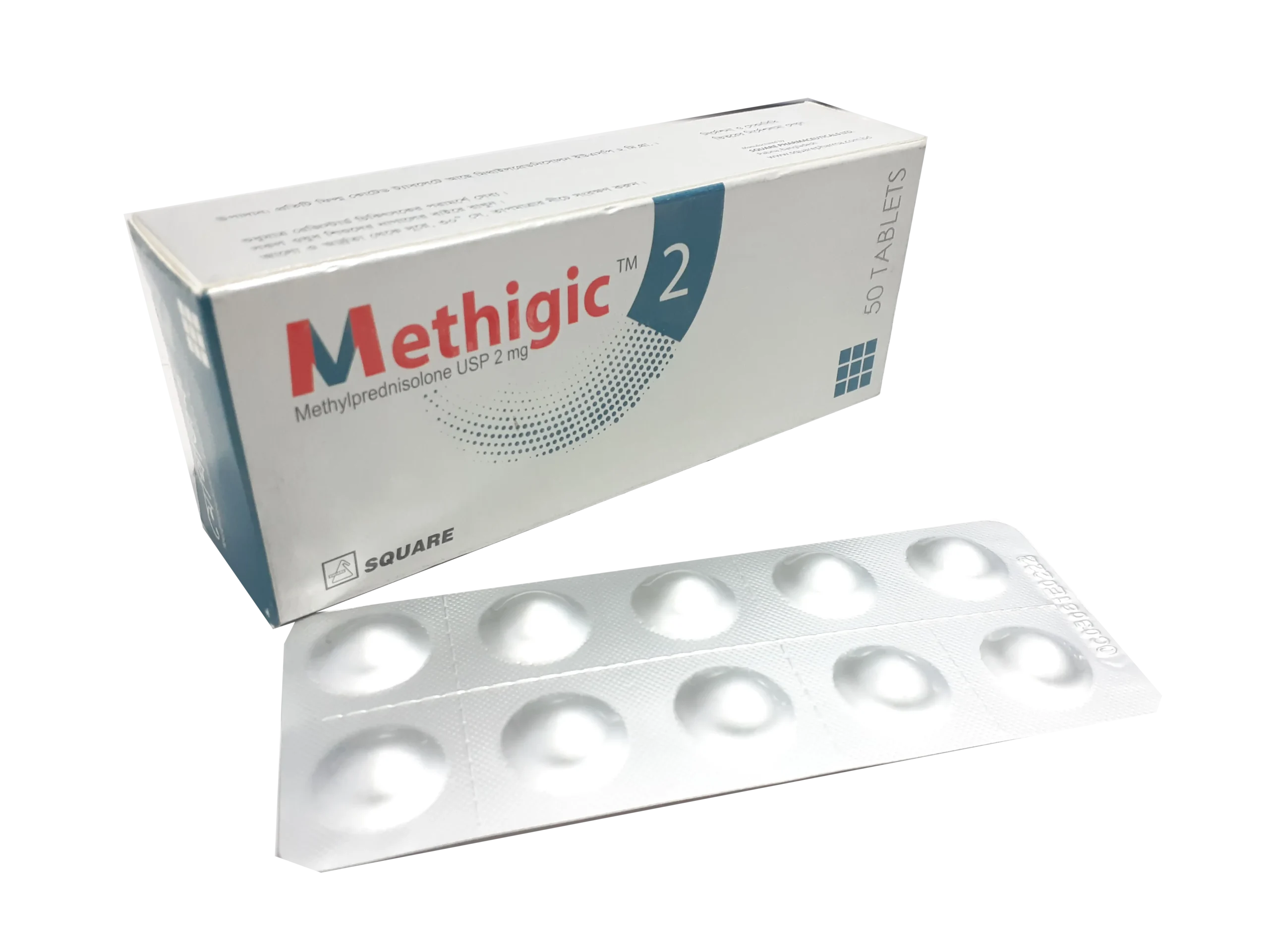 Methigic 2 mg Tablet-50's Pack