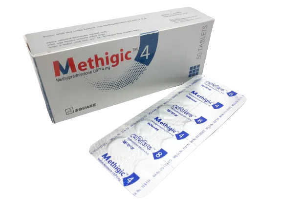 Methigic 4 mg Tablet-10's Strip