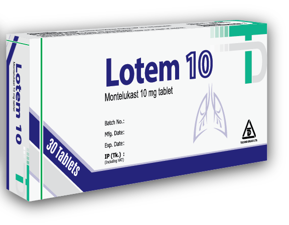 Lotem 10 mg Tablet-30's Pack