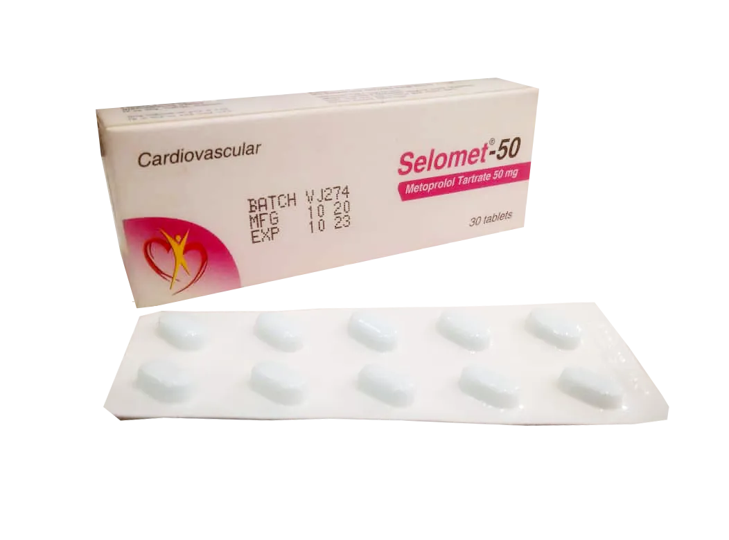 Selomet 50 mg Tablet-10's Strip