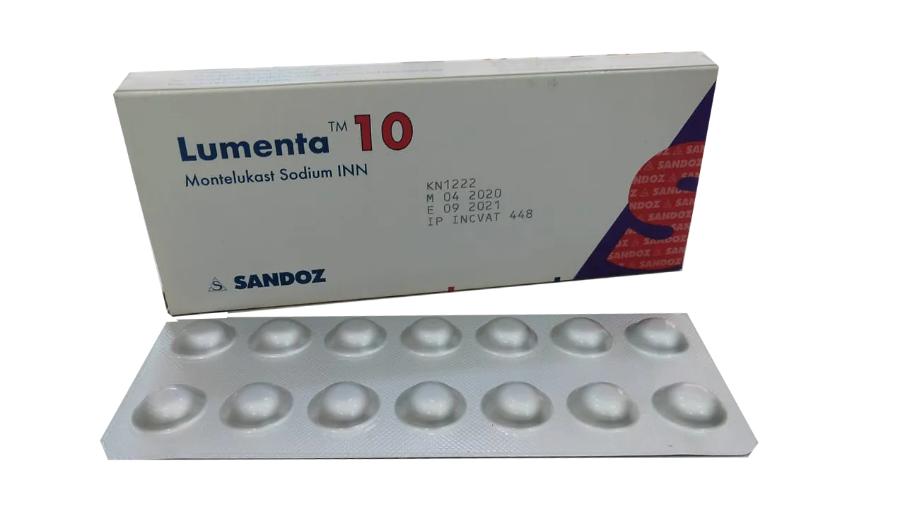 Lumenta 10 mg Tablet-14's Strip