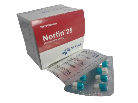 Nortin 25 mg Tablet-10's Strip