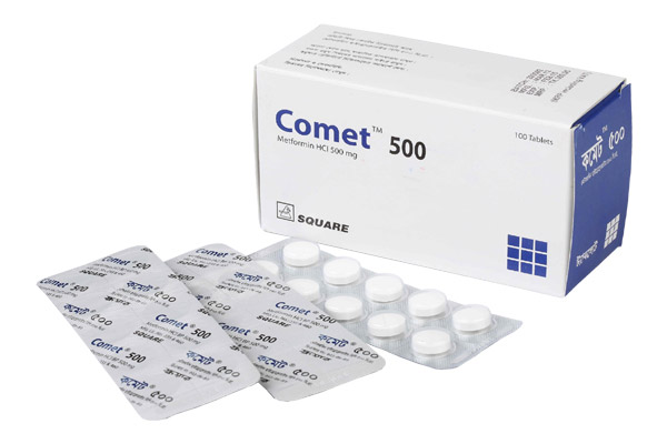 Comet 500 mg Tablet-10's Strip