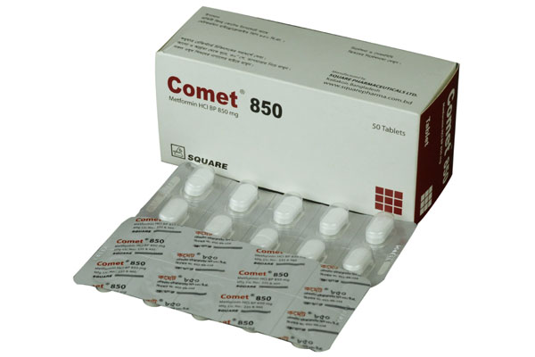 Comet 850 mg Tablet-10's Strip
