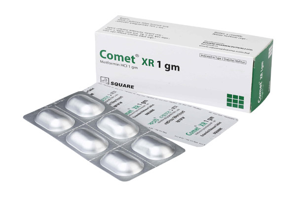 Comet XR 1 gm Tablet-6's Strip