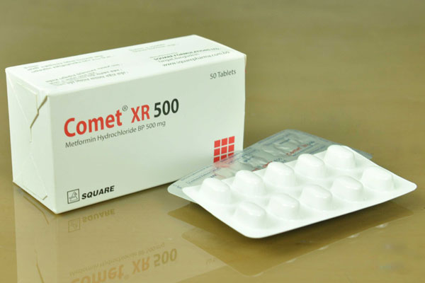 Comet XR 500 mg Tablet-10's Strip