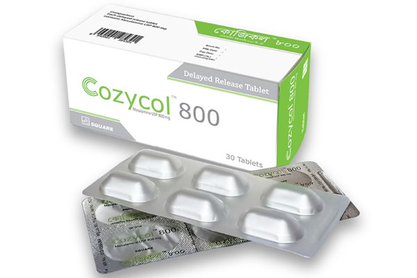 Cozycol 800 mg Tablet-6's Strip