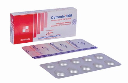 Cytomis 200 mcg Tablet-10's Strip