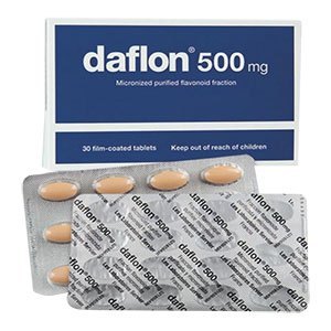 Daflon 500 mg Tablet-15's Strip