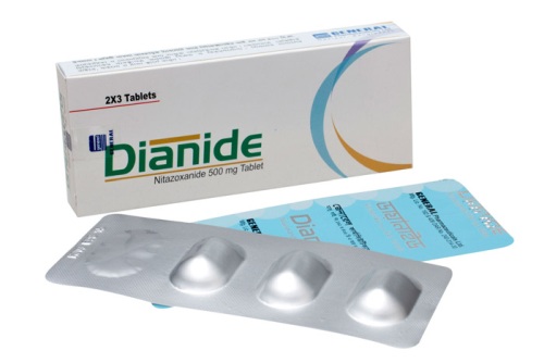 Dianide 500 mg Tablet-6's Pack