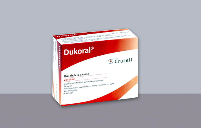 Dukoral Vaccine 3 ml vial-2's Pack