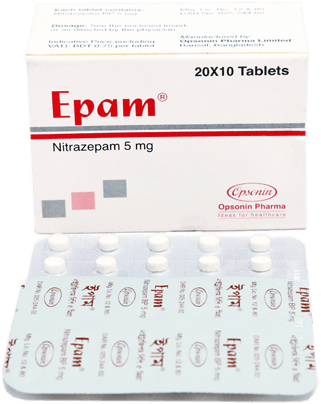 Epam 5 mg Tablet-200's Pack