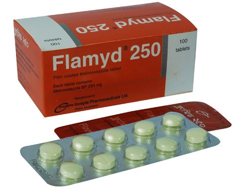 Flamyd 250 mg Tablet-10's Strip