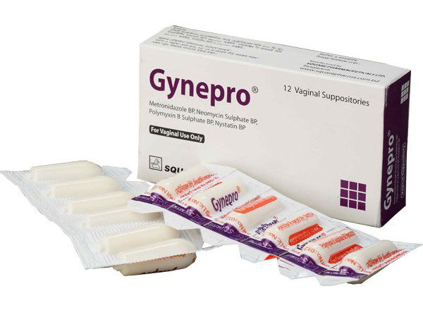 Gynepro Vaginal Suppository-6's Strip