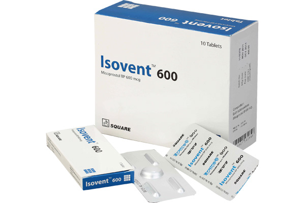 Isovent 600 mcg Tablet-10's Pack