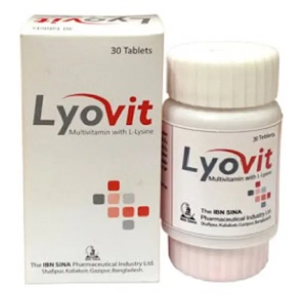 Lyovit Tablet-30's Pot