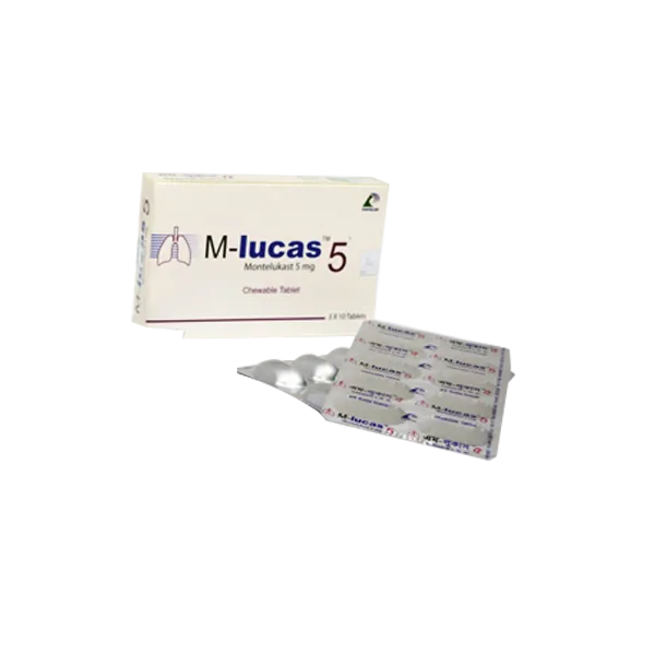 M-lucas 5 mg Tablet-30's Pack