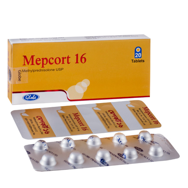 Mepcort 16 mg Tablet-20's Pack