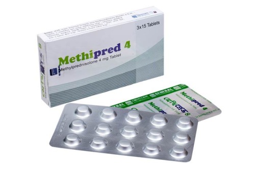 Methipred 4 mg Tablet-15's Strip